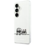Case Karl Lagerfeld IML Peekaboo         Karl&Choupette MagSafe for Samsung Galaxy S26 Plus transpar - imagine 2