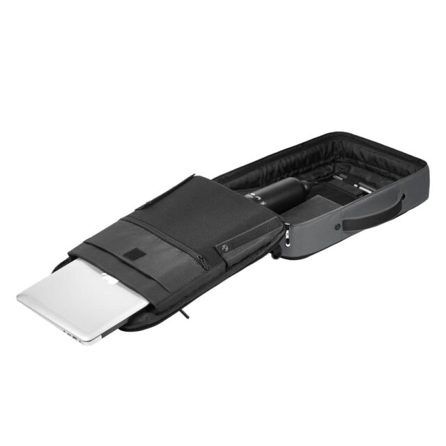 XD DESIGN ANTI-THEFT BACKPACK / BRIEFCASE BOBBY BIZZ 2.0 GREY P/N: P705.922 - imagine 7