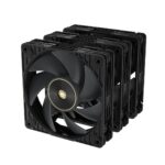 ASUS ProArt PF120 Fan PWM Black 3in1 Computer case 12 cm 3 pc(s) - imagine 8