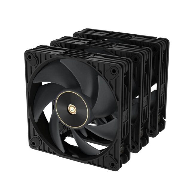 ASUS ProArt PF120 Fan PWM Black 3in1 Computer case 12 cm 3 pc(s) - imagine 8
