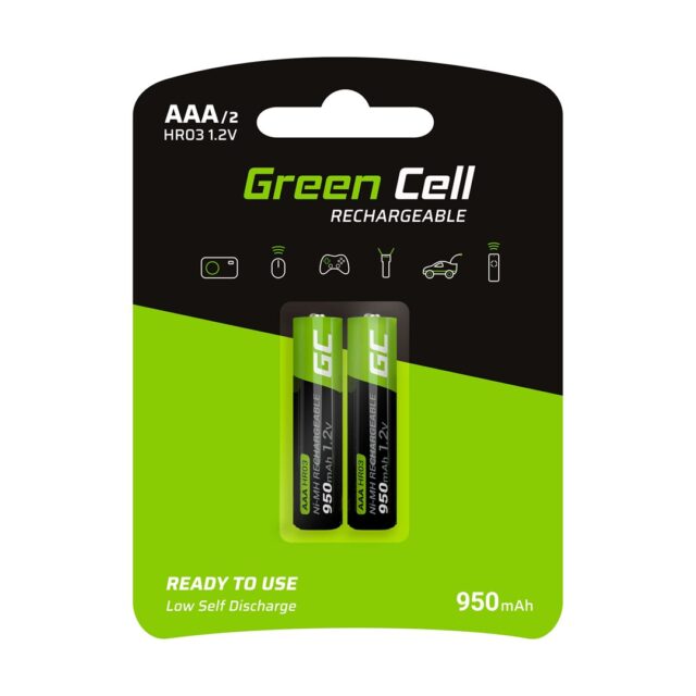 Green Cell GR07 household battery Rechargeable battery AAA Nickel-Metal Hydride (NiMH) - imagine 2