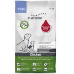 PLATINUM Puppy Chicken - semi-moist dog food - 15kg