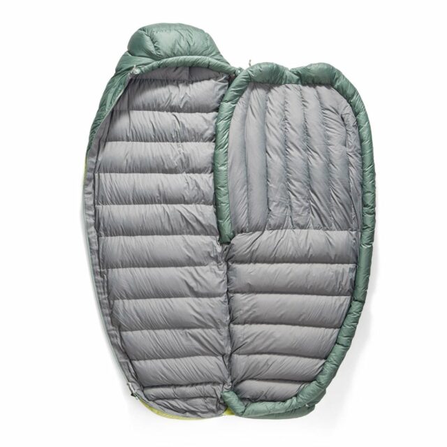Sea To Summit Ascent Adult Mummy sleeping bag Green  Grey - imagine 2