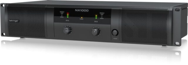 Behringer NX1000 audio amplifier Performance/stage Black - imagine 3