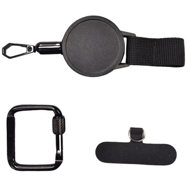 Anti-theft lanyard Beline for phone black - imagine 3