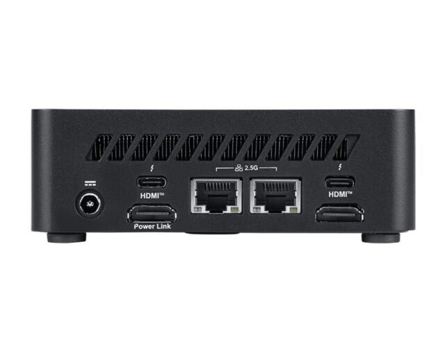 MSI Cubi NUC AI 1UMG-06SEU Intel Core Ultra 7 155H 16GB SSD 1TB Intel Arc graphics AX211 WiFi 6E Windows 11 Pro Black - imagine 5