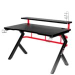 Huzaro Hero 5.0 computer desk Black  Red - imagine 5