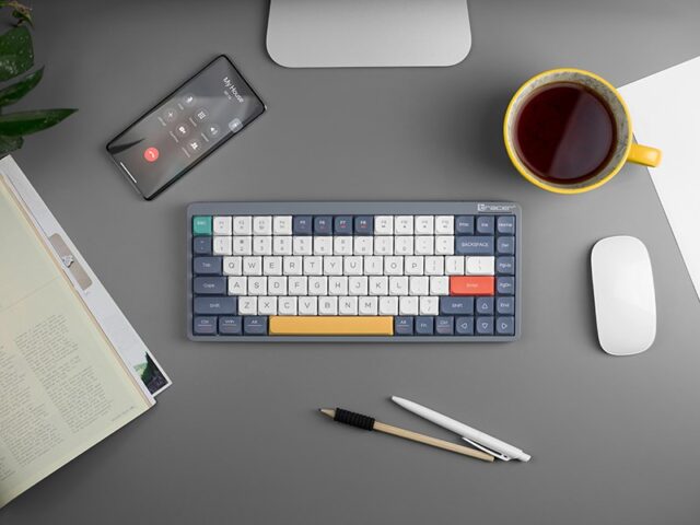 Mechanical keyboard Tracer FINA 84 Grey (Outemu Red Switch) TRAKLA47279 - imagine 6