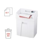 HSM Pure 220 paper shredder Particle-cut shredding 22.5 cm White - imagine 6