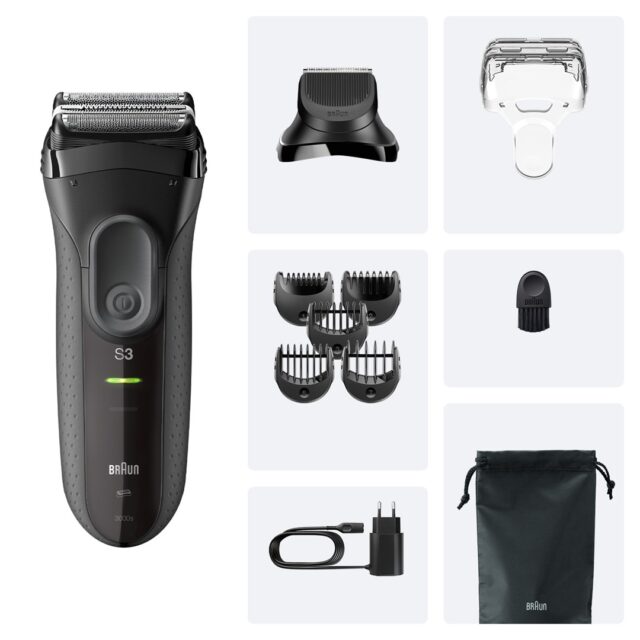 SHAVER 3000BT BLACK/GREY BRAUN - imagine 2