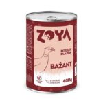 ZOYA Bażant – puszka mokra karma dla psów 400g