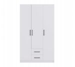 ROMANA wardrobe 120x205 White without mirror