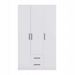 ROMANA wardrobe 120x205 White without mirror
