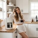 Ekspres przelewowy ELLE 1 8L biały - imagine 5