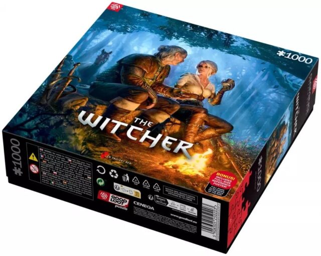 Good Loot Gaming Puzzle: The Witcher (Wiedźmin) Journey of Ciri  1000 elementów - imagine 4
