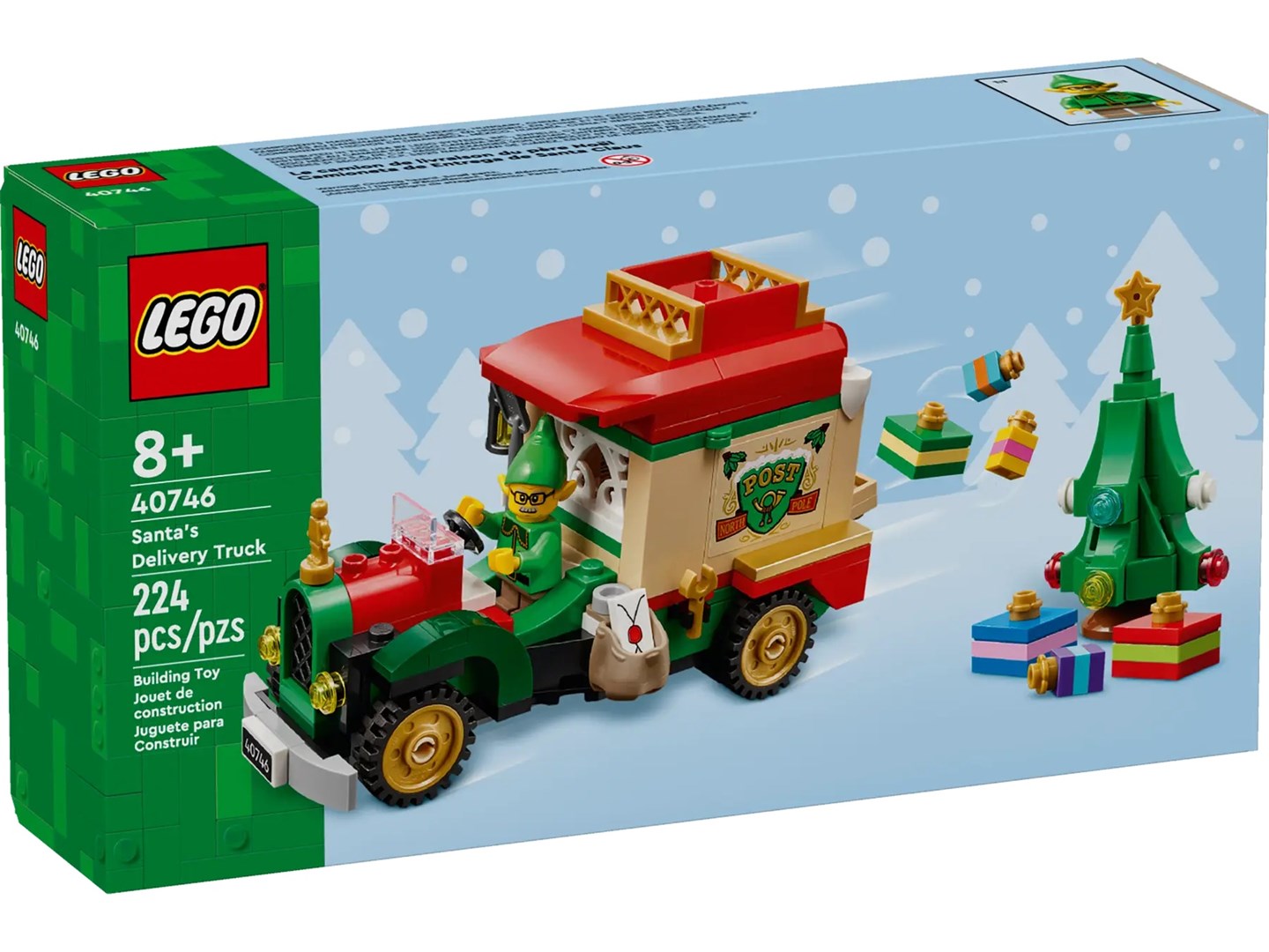 cps-1454152f60034f41bbcb430285e40793-2026-03-02-20-17-08 LEGO 40746 Santa's Delivery Truck - imagine 1