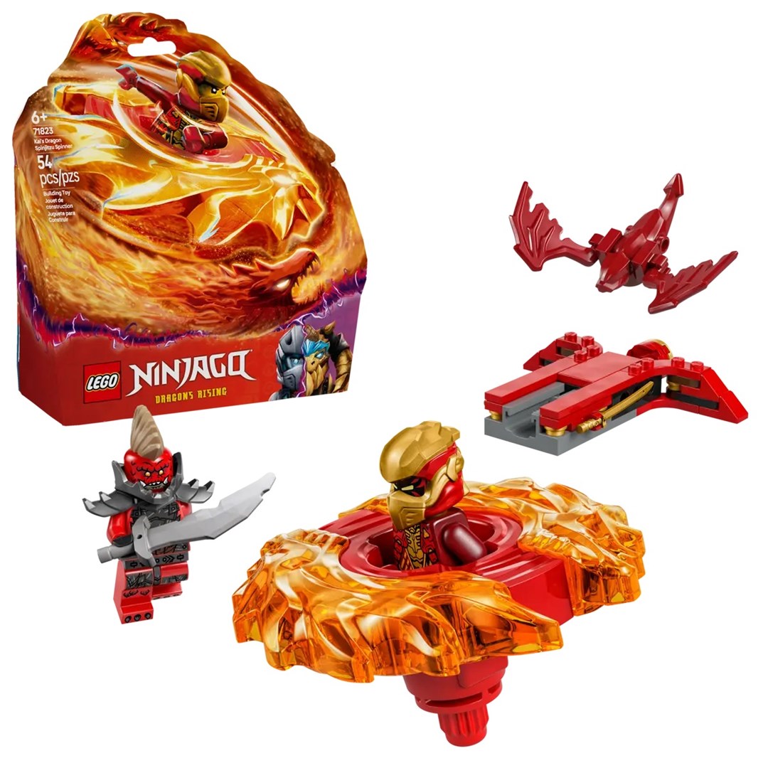 cps-146e463887b56b01a12df3195fa0a770-2026-03-02-20-11-26 LEGO NINJAGO 71823 Kai's Dragon Spinjitzu Spinner - imagine 1
