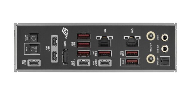 ASUS ROG CROSSHAIR X870E DARK HERO AMD X870E Socket AM5 ATX - imagine 9