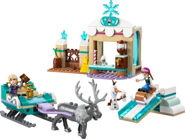 LEGO DISNEY 43256 Anna's Sleigh Adventure - imagine 3
