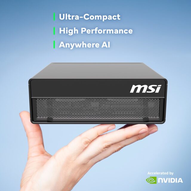 MSI AI EdgeXpert MS-C931 ARM Cortex-X925 10Core + ARM Cortex-A725 10Core 128GB LPDDR5x SSD4TB M.2 NVMe NVIDIA GB10 Grace Blackwell Superchip 1000 AI TOPS (FP4  Sparse) WiFi7 10GbE NVIDIA DGX OS - imagine 7