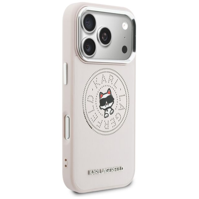 Etui Karl Lagerfeld Point & Choupette     Sketch MagSafe do iPhone 17 Pro Max różowy - imagine 4