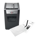 Rexel Momentum X312-SL paper shredder Particle-cut shredding Black  Grey - imagine 2