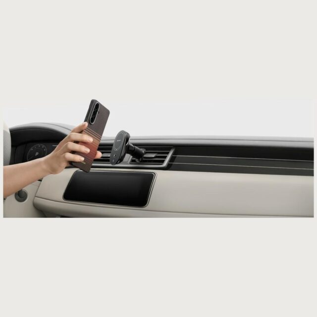 PITAKA Edge Case MagSafe case for Samsung Galaxy S26 sunset - imagine 7