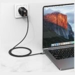 Cable USAMS U91 60W USB-C to USB-C 1m tarnish - imagine 3