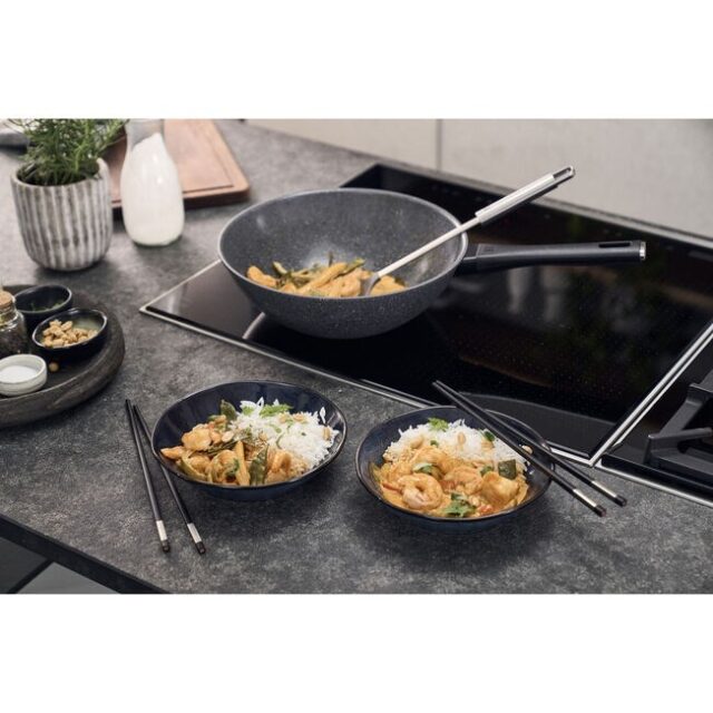 ZWILLING TERRENO PLUS Ceramic Wok - 28 cm  Gray - imagine 7