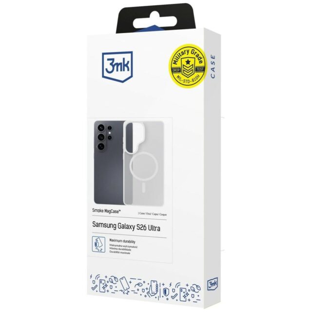 3MK Smoke MagCase for Samsung Galaxy S26 Ultra white - imagine 6
