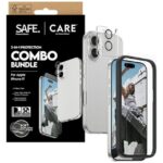 CARE by PanzerGlass Fashionable Combo 3in1 Case + Glass + Lens for iPhone 17