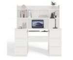 KUBA Desk Set + Extension Piece  White - imagine 4