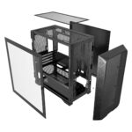 Gembird CCC-FC-MK200 Gaming ATX case  Fornax MK200  mesh  without fans  black - imagine 8
