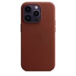 MPPK3ZM/A Apple Kožený Kryt vč. MagSafe pro iPhone 14 Pro Umber Brown (Pošk. Balení)