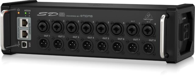 Behringer SD8 stage box - imagine 3