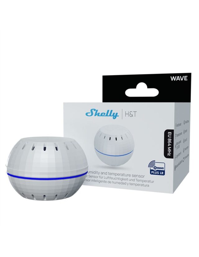 Shelly Wave H&T White temperature and humidity sensor - imagine 2