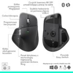 Logitech MX Master 4 for Business - vĂ˝konnĂˇ bezdrĂ´tovĂˇ myĹˇ - grafitovĂˇ - imagine 3