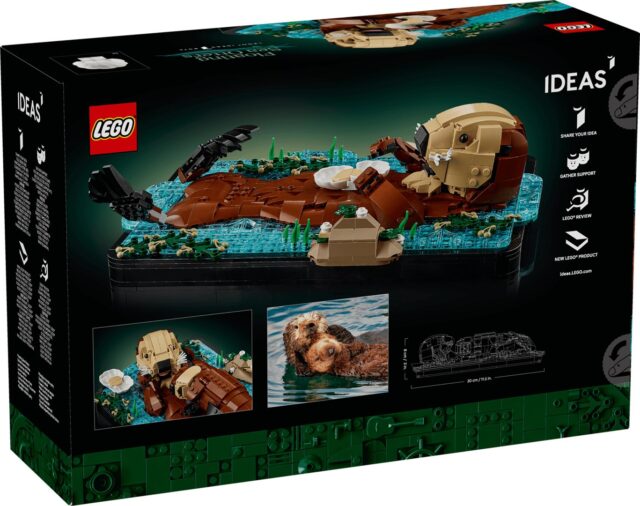 LEGO IDEAS 21366 Floating Sea Otters - imagine 2