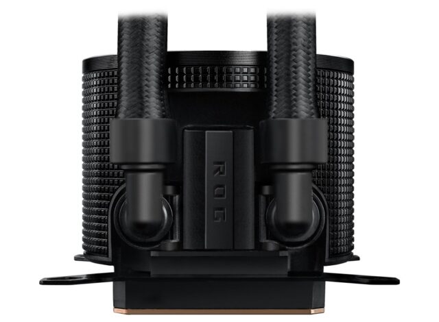 ASUS ROG Ryuo III 240 ARGB Processor Liquid cooling kit 12 cm Black - imagine 4