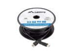 Lanberg CA-HDMI-30FB-0200-BK optical cable HDMI M/M 20m v2.1 8K AOC - imagine 2