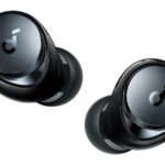 Soundcore Space A40 Adaptive Active Noise Canceling Wireless Earbuds  50H Total Playtime  10H Single Charge Playtime  LDAC Hi-Res Sound  Comfortable Fit  6 Mics  Wireless Charge  Fast Charge