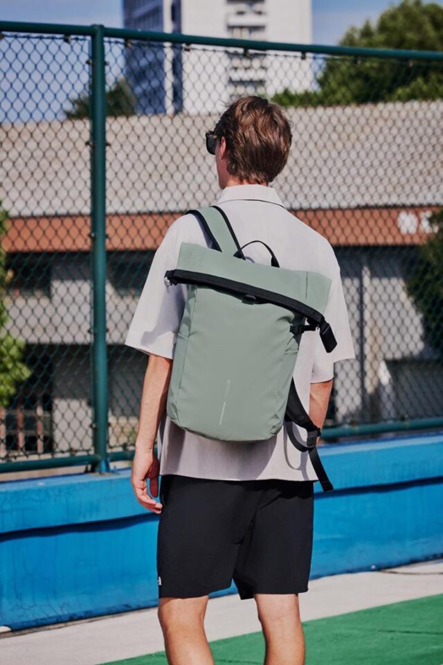 XD DESIGN BACKPACK URBAN WATER RESISTANT ICEBERG GREEN P706.2807 - imagine 7