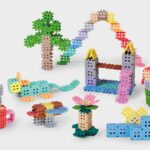 MARIOINEX Mini Waffle Pastel Building Blocks  300 pieces