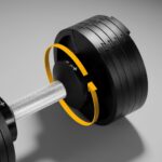 REBEL ACTIVE Cast iron automatic dumbbell 36kg  2kg increments - imagine 6