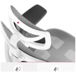 Ergonomic chair Diablo Chairs V-Basic white-gray - imagine 6