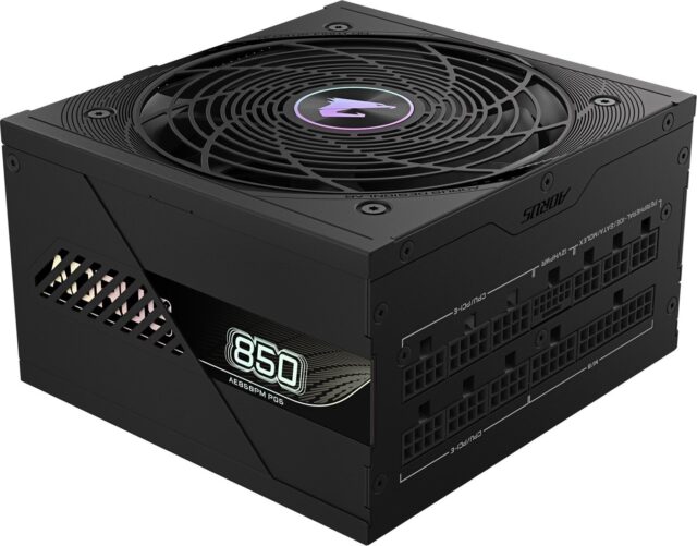 Gigabyte Aorus Elite Platinum ATX 3.1 850W PSU - imagine 3