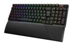 ASUS ROG Strix Scope II 96 Wireless keyboard Gaming USB + RF Wireless + Bluetooth QWERTZ German Black - imagine 2