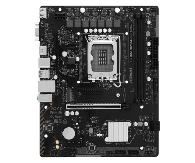 Asrock H610M-HDV/M.2 D5 GEN5 motherboard - imagine 3