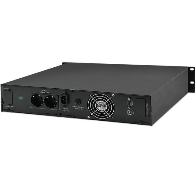 Qoltec RACK UPS | 1kVA | 800W | LCD - imagine 2