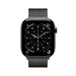 Apple Watch Series 11 GPS + Cellular 46mm Slate Titanium Case with Slate Milanese Loop - M/L - imagine 2